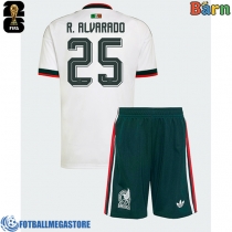 Fotballdrakt Barn Mexico Roberto Alvarado #25 Bortedraktsett VM 2026 Kortermet (+ Korte bukser)